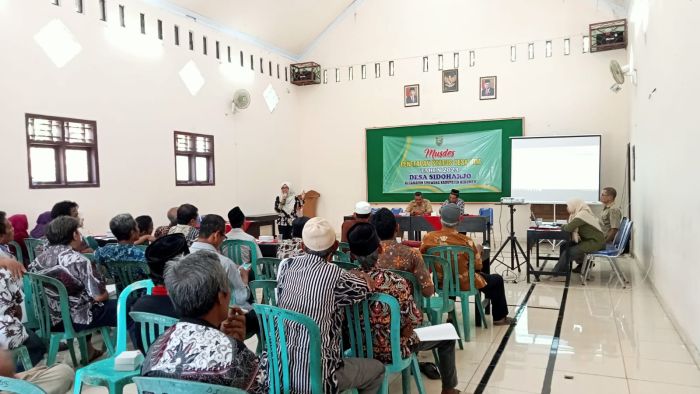 Musyawarah Desa Penetapan Status Desa IDM tahun 2023  Desa Sidoharjo Kecamatan Sruweng  Kabupaten Kebumen 01